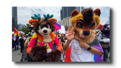 XLVI MARCHA DEL ORGULLO 2024 CIUDAD DE MÉXICO ÁNGEL DE LA INDEPENDENCIA-ZÓCALO CAPITALINO