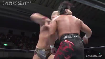 NJPW G1 Climax 30- Kazuchika Okada vs Shingo Takagi