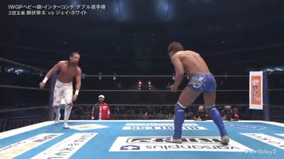 NJPW Wrestle Kingdom 15- Jay White vs Kota Ibushi