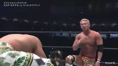 NJPW Wrestle Kingdom 15- Kazuchika Okada vs Will Ospreay