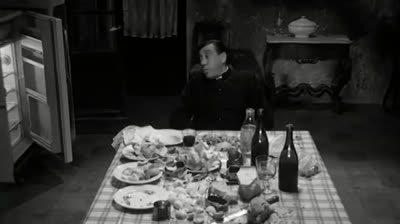 La fine del digiuno di Don Camillo - Don Camillo e Peppone - Fernandel e Gino Cervi