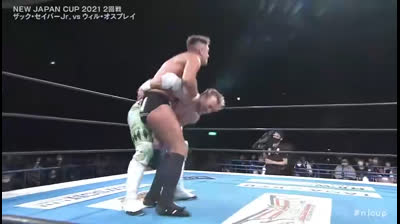 NJPW New Japan Cup 21 -Will Ospreay vs Zach Sabre Jr