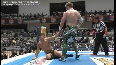 NJPW New Japan Cup 2022- Will Ospreay vs Zack Sabre Jr