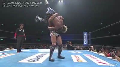 NJPW G1 Climax 29- Kazuchika Okada vs SANADA