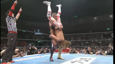 NJPW Invasion Attack-Hiroshi Tanahashi vs Kazuchika Okada