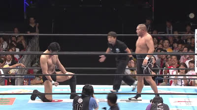 NJPW G1 Climax 23-Tomohiro Ishii vs Katsuyori Shibata