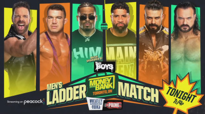 LA Knight vs Chad Gable vs Carmelo Hayes vs Jey Uso vs Andrade vs Drew McIntyre (Full Match)