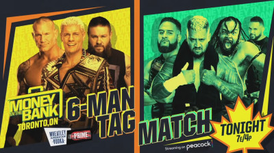 Cody Rhodes, Randy Orton & Kevin Owens vs The Bloodline (Full Match)