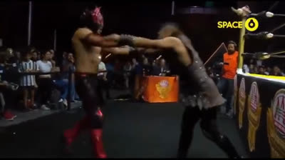 AAA Showcenter-El Hijo del Vikingo vs Laredo Kid