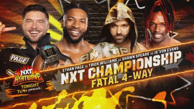 Trick Williams vs Ethan Page vs Shawn Spears vs Je'Von Evans (Full Match)
