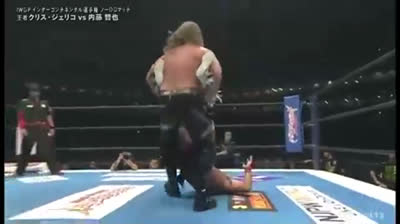 NJPW Wrestle Kingdom 13- Chris Jericho vs Tetsuya Naito