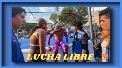 LUCHA LIBRE EN LA CALLE❤️CAÉLE AL PUNTO❤️PAZ Y BAILE EN LA CIUDAD❤️ALCALDÍA CUAUHTÉMOC❤️CDMX
