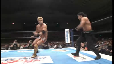 NJPW The New Beginning in Osaka- Kazuchika Okada vs Hirooki Goto