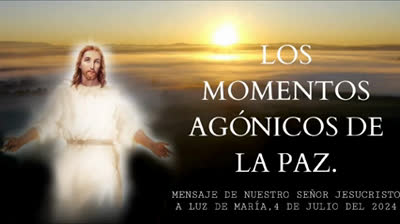 LOS MOMENTOS AGÓNICOS DE LA PAZ.
