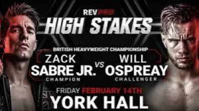 Rev Pro High Stakes 2020- Will Ospreay vs Zack Sabre Jr
