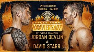 Over The Top Wrestling 5th Anniversary- Jordan Devlin vs David Starr
