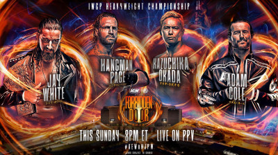 All Elite Wrestling X NJPW Forbidden Door-Kazuchika Okada vs Adam Page vs Adam Cole vs Jay White