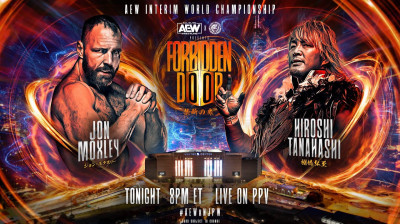 All Elite Wrestling X NJPW Forbidden Door -Jon Moxley vs Hiroshi Tanahashi