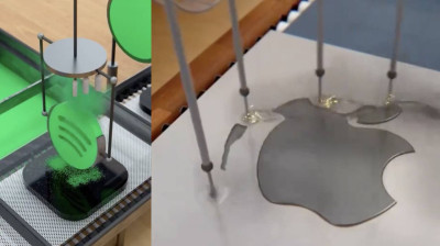 Loghi famosi creati in 3D