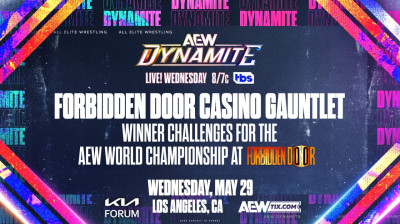 All Elite Wrestling Dynamite-Gauntlet Match