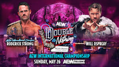 All Elite Wrestling Double or Nothing-Will Ospreay vs Roderick Strong