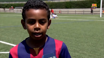 So spielte Lamine Yamal als Kind