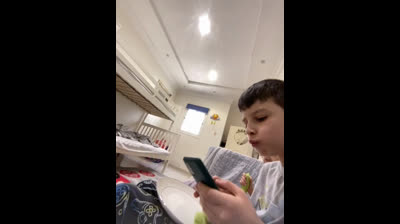 Sam and Cesla sitting on the couch