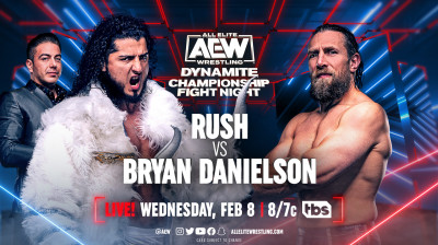 All Elite Wrestling Dynamite-Bryan Danielson vs Rush