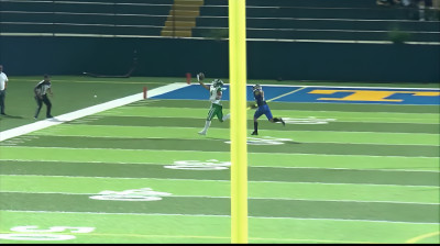 Como en la NFL, recepción a una mano. ?