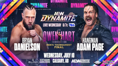 All Elite Wrestling Dynamite-Adam Page vs Bryan Danielson