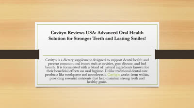 Cavityn Reviews
