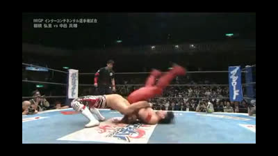 NJPW Invasion Attack 2014-Shinsuke Nakamura vs Hiroshi Tanahashi