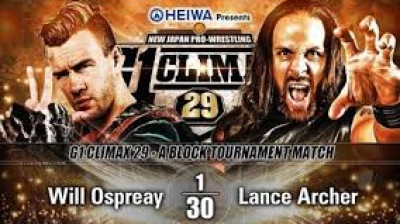 NJPW G1 Climax 29- Lance Archer vs Will Ospreay