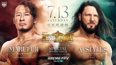 Aj Styles vs Naomichi Marufuji