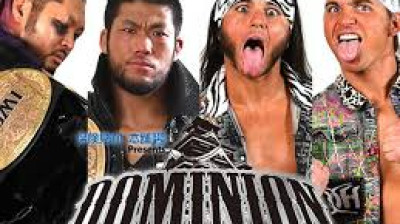 NJPW Dominion 6.9-Young Bucks vs EVIL and SANADA