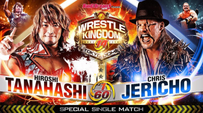 NJPW Wrestle Kingdom 14-Chris Jericho vs Hiroshi Tanahashi