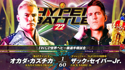NJPW Hyper Battle- Kazuchika Okada vs Zack Sabre jr