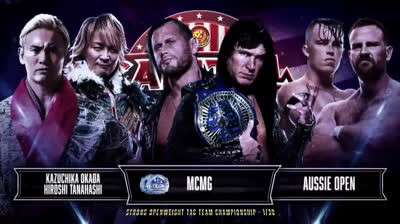 NJPW Capital Collision- Aussie Open vs Motor City Machineguns vs Okada & Tanahashi