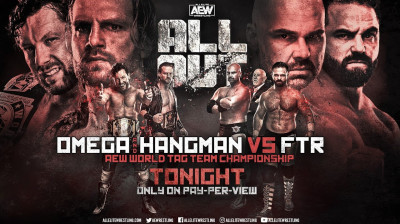 All Elite Wrestling All Out-FTR vs Kenny Omega and Adam Page