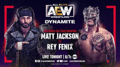 All Elite Wrestling Dynamite-Matt Jackson vs Rey Fenix