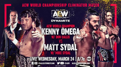 All Elite Wrestling Dynamite-Kenny Omega vs Matt Sydal
