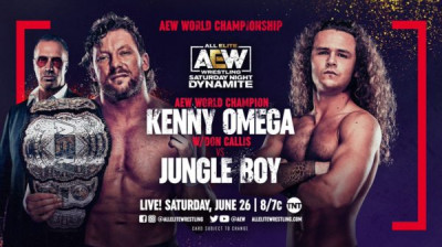 All Elite Wrestling Dynamite-Kenny Omega vs Jungle Boy