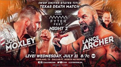 All Elite Wrestling Fyter Fest-Jon Moxley vs Lance Archer