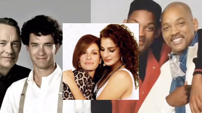 Berühmtheiten treffen auf ihre jüngere Version