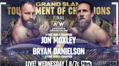 All Elite Wrestling Dynamite Grand Slam -Jon Moxley vs Bryan Danielson