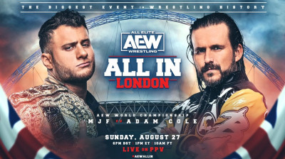 All Elite Wrestling All In-MJF vs Adam Cole