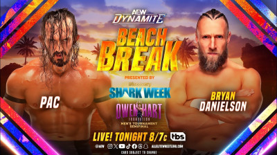 All Elite Wrestling Beach Break-Bryan Danielson vs PAC