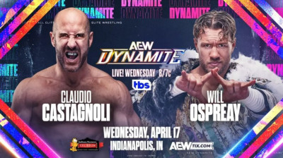 All Elite Wrestling Dynamite-Will Ospreay vs Claudio Castagnoli