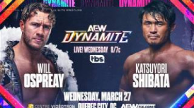 All Elite Wrestling Dynamite-Wil Ospreay vs Katsuyori Shibata