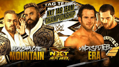 NXT- Moustache Mountain vs Undisputed Era